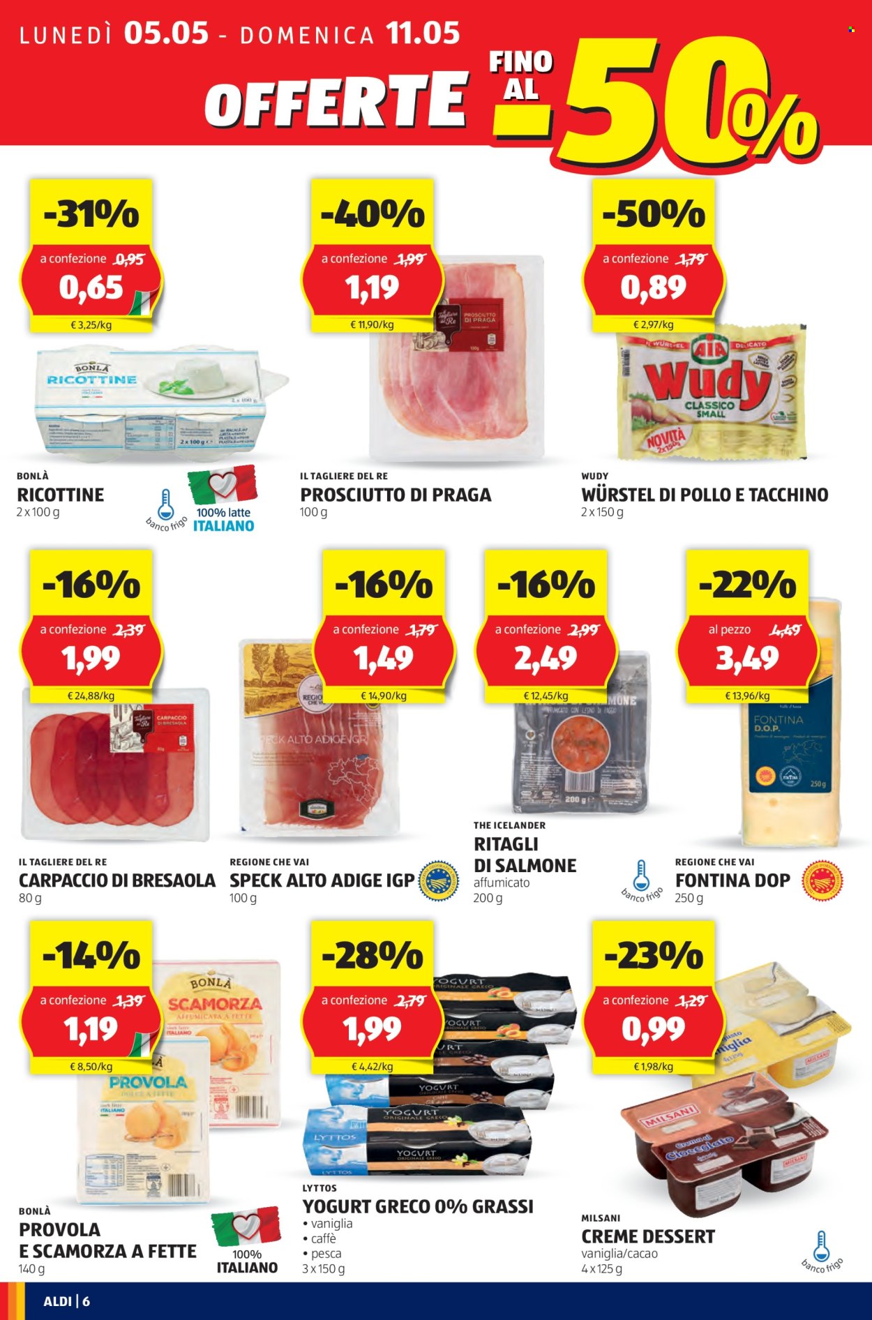 Volantino Aldi - 5/5/2025 - 11/5/2025. Pagina 1
