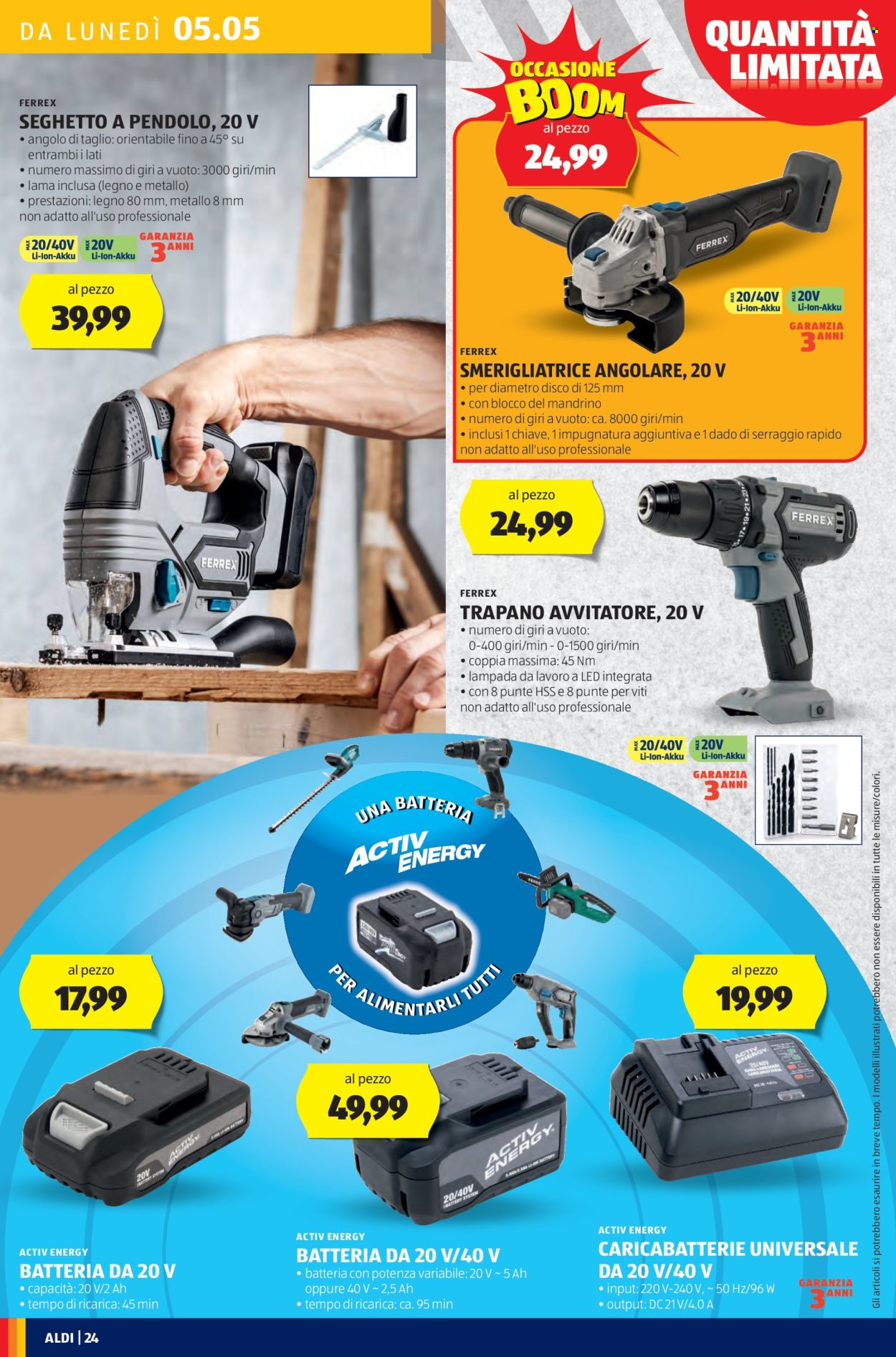 Volantino Aldi - 5/5/2025 - 11/5/2025. Pagina 1