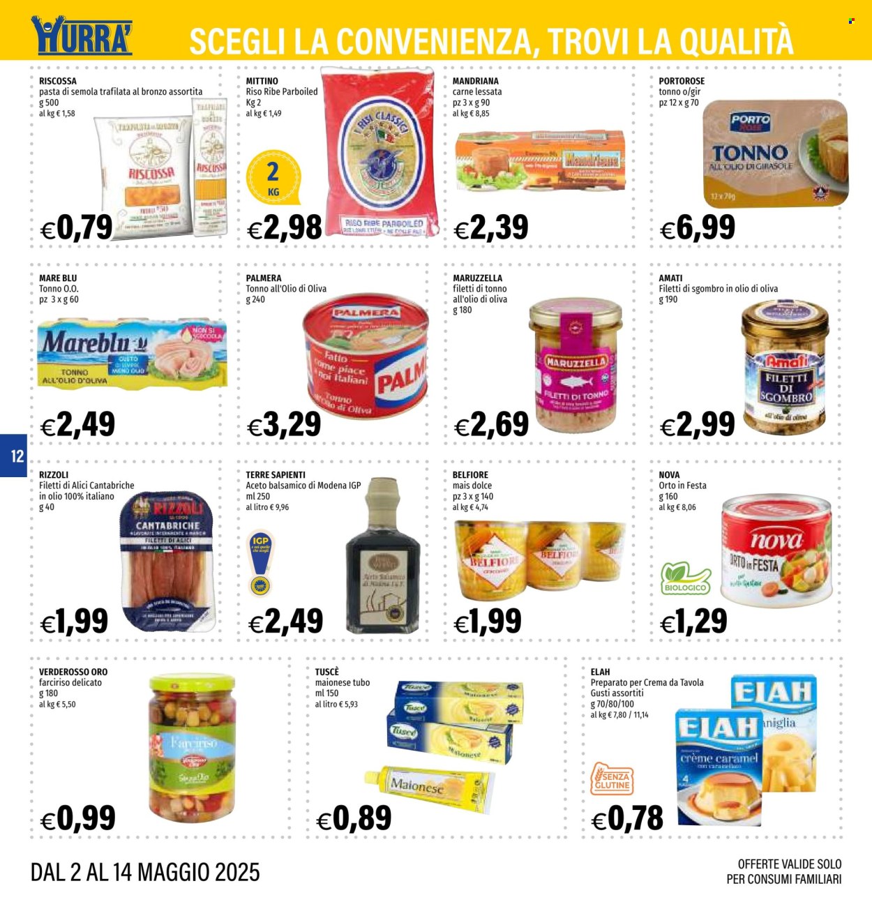 Volantino Hurrà Discount - 2/5/2025 - 14/5/2025. Pagina 1