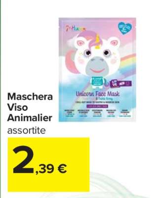 Maschera Viso Animalier