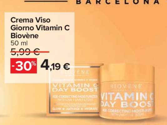 Crema Viso Giorno Vitamin C Biovène
