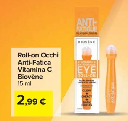 Roll-on Occhi Anti-Fatica Vitamina C Biovène