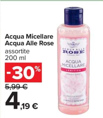 Acqua micellare ACQUA ALLE ROSE