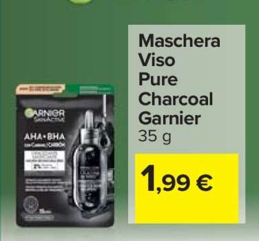 Maschera Viso Pure Charcoal Garnier