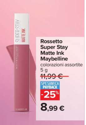 Rossetto Super Stay Matte Ink Maybelline