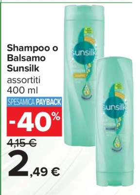 Shampoo o Balsamo Sunsilk