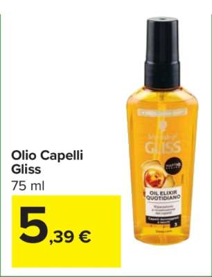 Olio Capelli Gliss