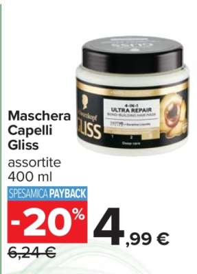 Maschera Capelli Gliss