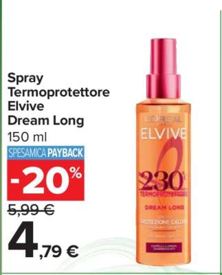 Spray Termoprotettore Elvive Dream Long