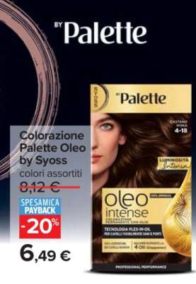 Colorazione Palette Oleo by Syoss