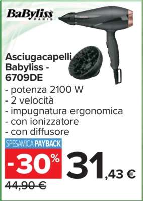 Asciugacapelli Babyliss - 6709DE