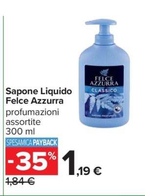SAPONE LIQUIDO FELCE AZZURRA