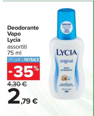 DEODORANTE VAPO LYCIA