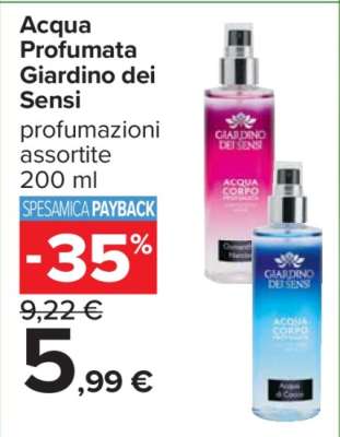 Acqua Profumata Giardino dei Sensi