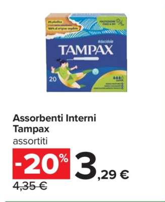 ASSORBENTI INTERNI TAMPAX