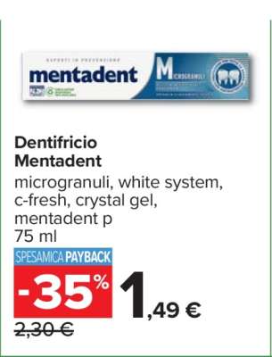 DENTIFRICIO MENTADENT