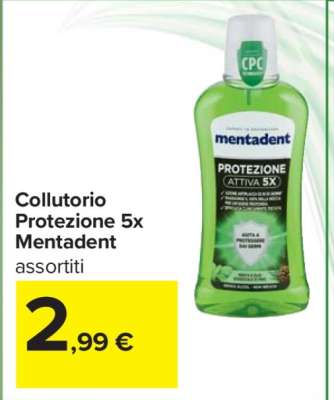 Collutorio Protezione 5x Mentadent