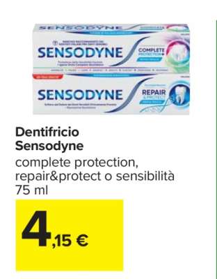 Dentifricio Sensodyne