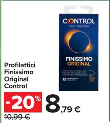 Profilattici Finissimo Original Control