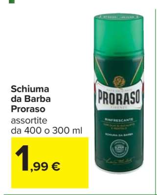 SCHIUMA DA BARBA PRORASO
