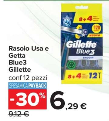 Rasoio Usa e Getta Blue3 Gillette