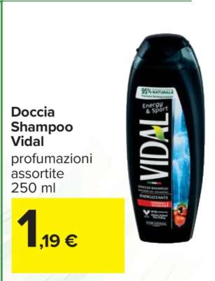 Doccia Shampoo Vidal