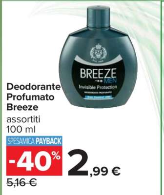 Deodorante Profumato Breeze