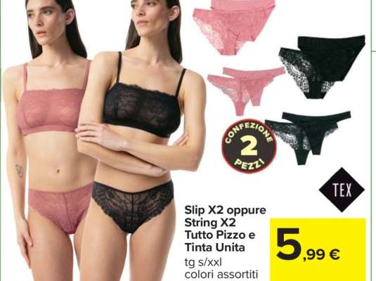 Slip X2 oppure String X2