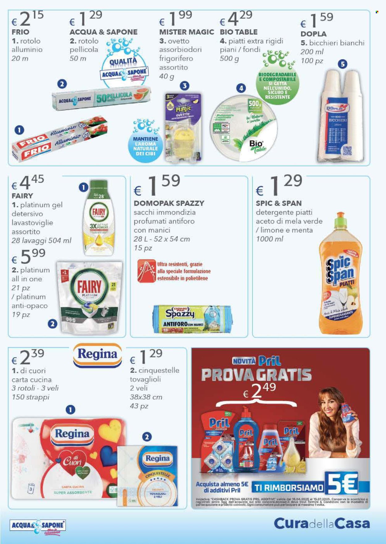 Volantino Acqua & Sapone - 30/4/2025 - 18/5/2025. Pagina 1
