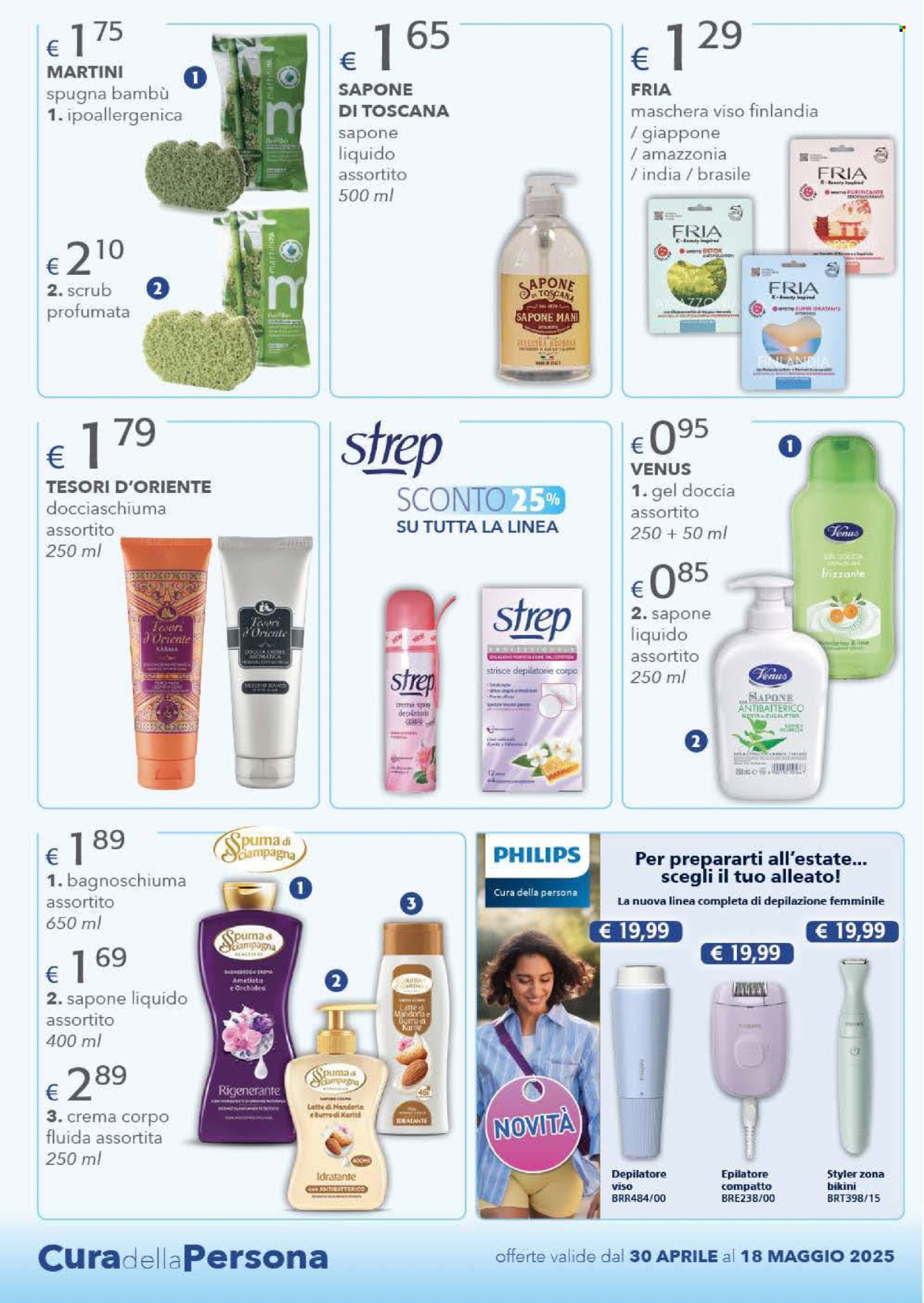 Volantino Acqua & Sapone - 30/4/2025 - 18/5/2025. Pagina 1