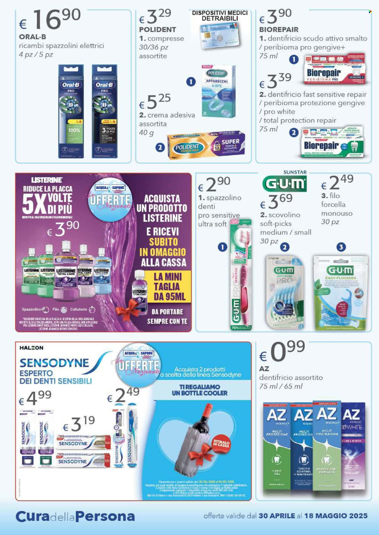 Volantino Acqua & Sapone - 30/4/2025 - 18/5/2025. Pagina 1