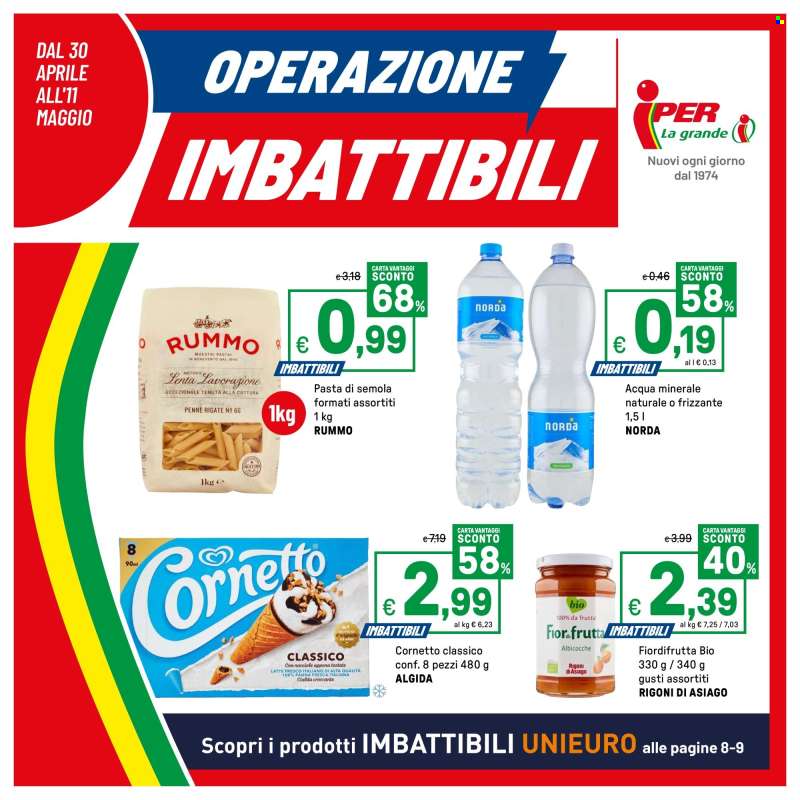 Volantino Iper, La grande i - 30/4/2025 - 11/5/2025.