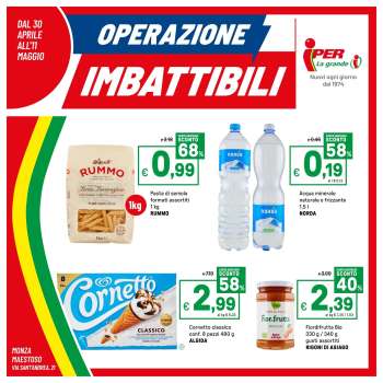 Volantino Iper, La grande i - 30/4/2025 - 11/5/2025.