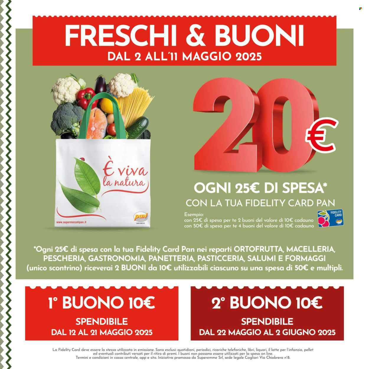Volantino Pan - 2/5/2025 - 11/5/2025. Pagina 1