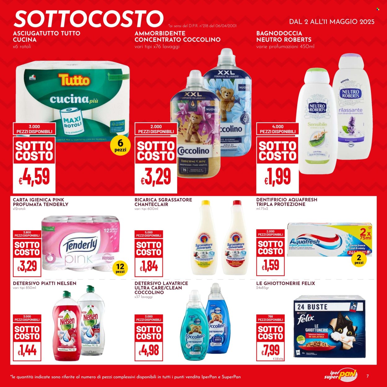 Volantino Pan - 2/5/2025 - 11/5/2025. Pagina 1