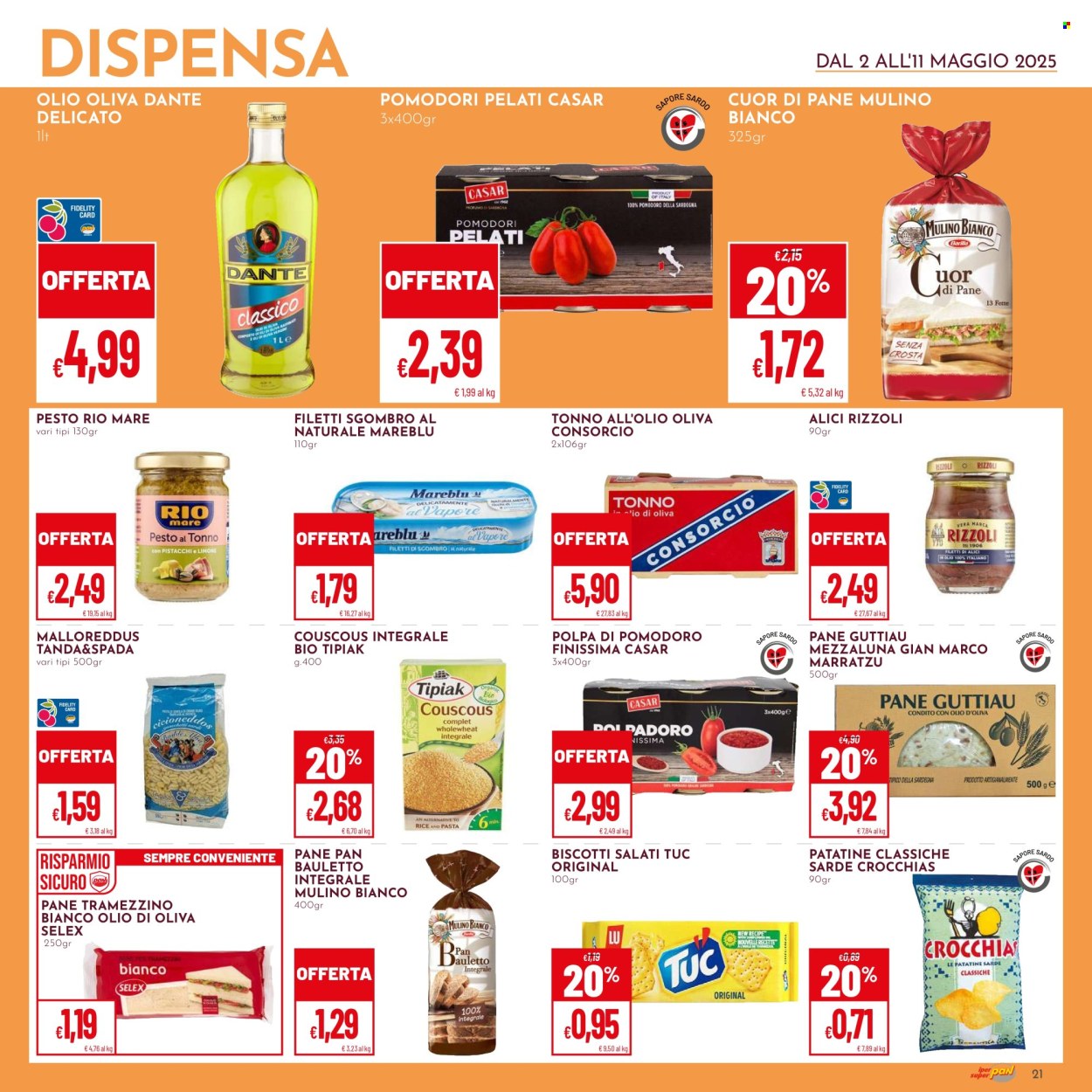 Volantino Pan - 2/5/2025 - 11/5/2025. Pagina 1