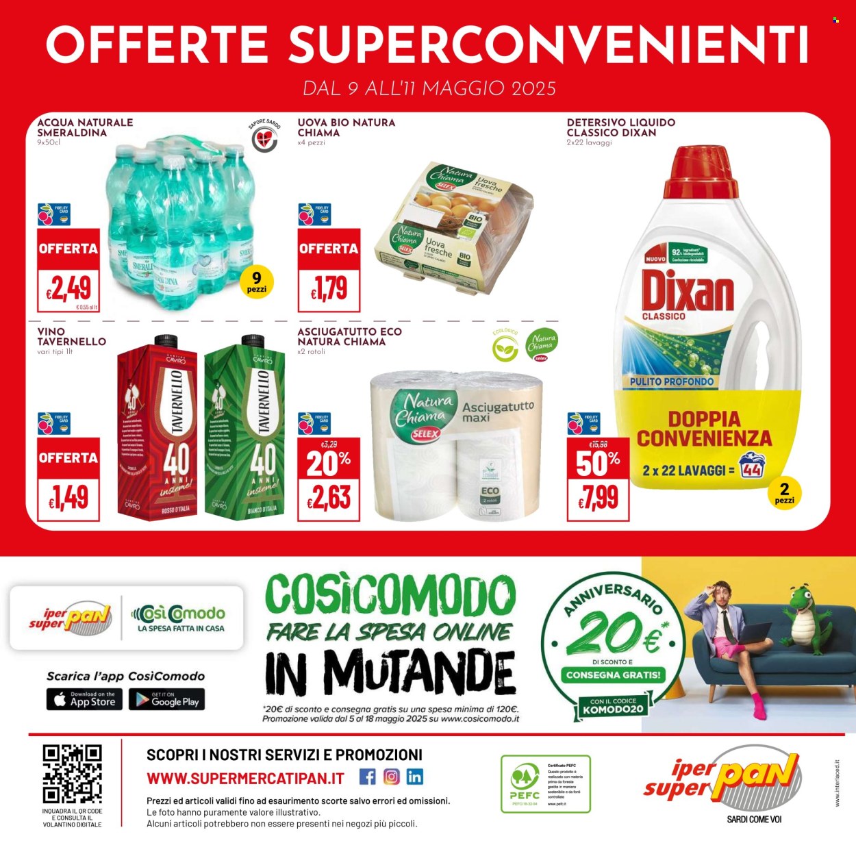 Volantino Pan - 2/5/2025 - 11/5/2025. Pagina 1
