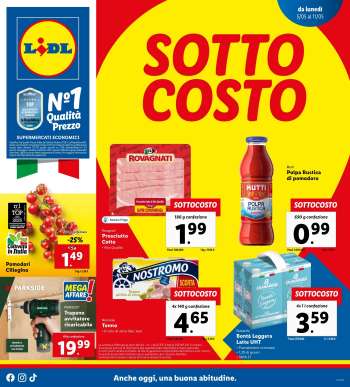 Volantino Lidl - 5/5/2025 - 11/5/2025.