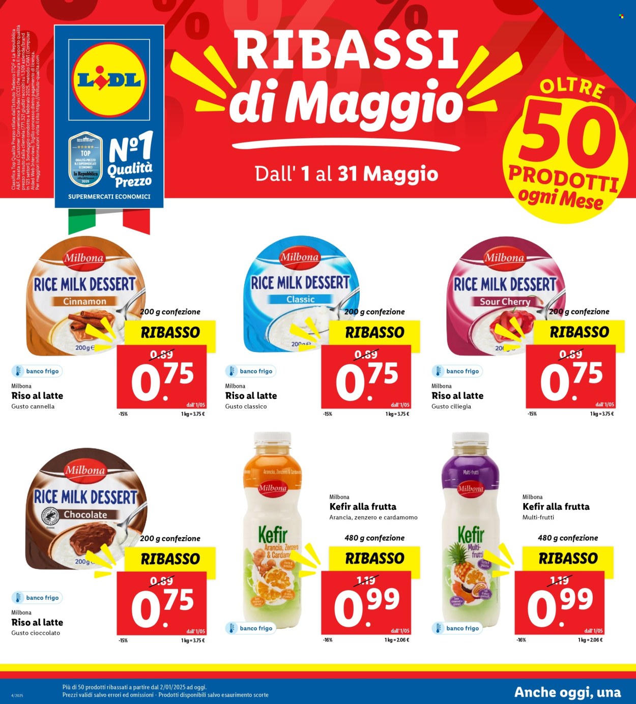 Volantino Lidl - 1/5/2025 - 31/5/2025. Pagina 1