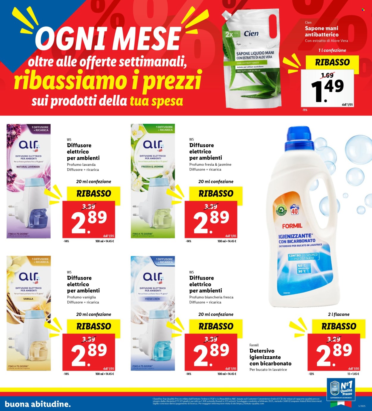 Volantino Lidl - 1/5/2025 - 31/5/2025. Pagina 1