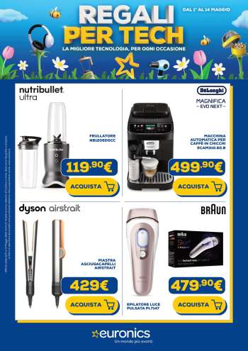 Volantino Euronics - 1/5/2025 - 14/5/2025.