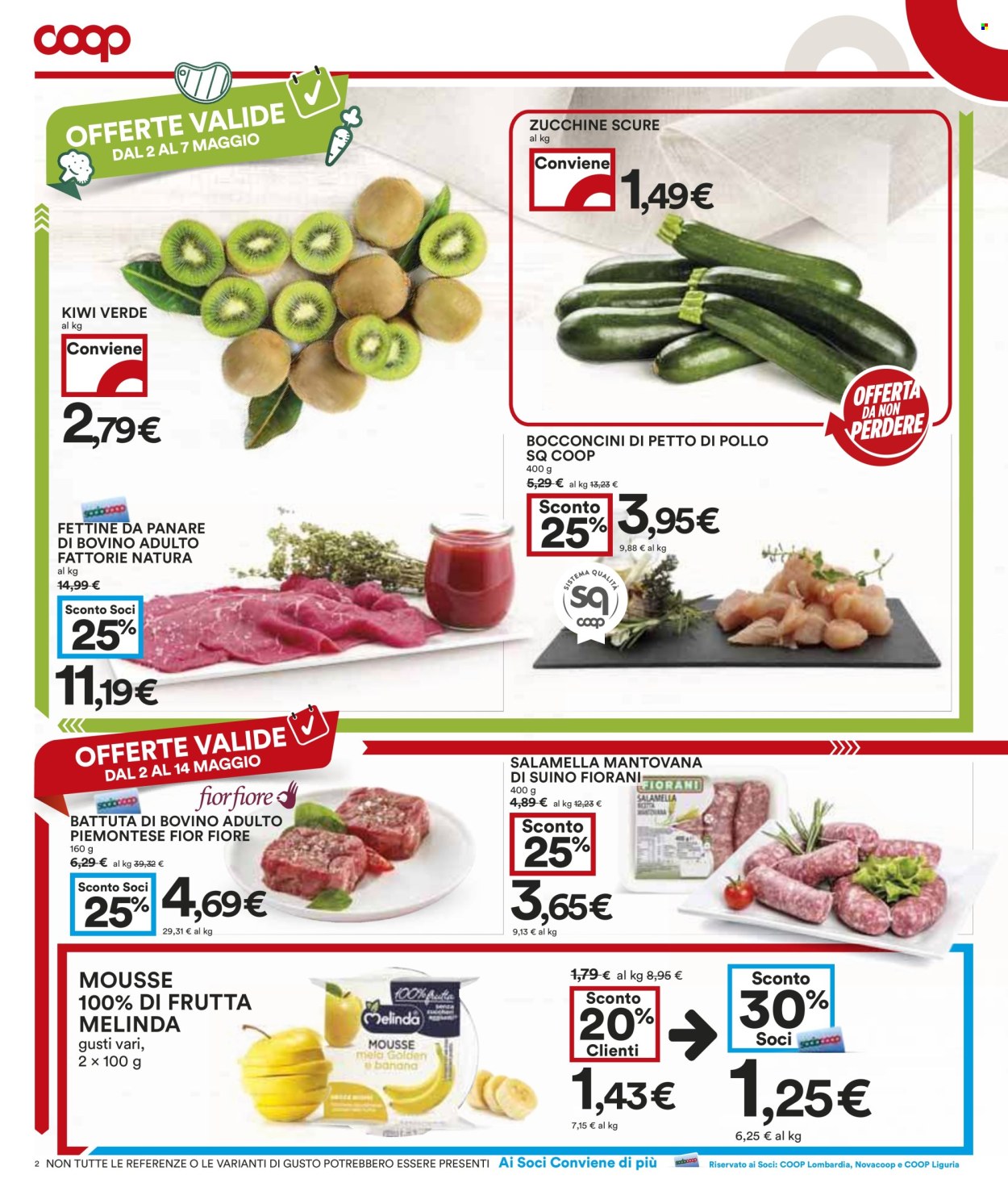 Volantino Coop - 2/5/2025 - 14/5/2025. Pagina 1
