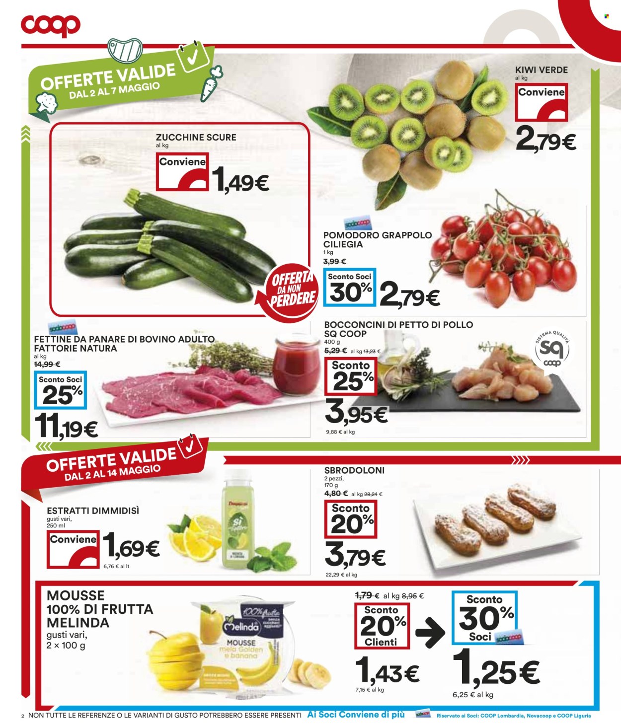 Volantino Coop - 2/5/2025 - 14/5/2025. Pagina 1
