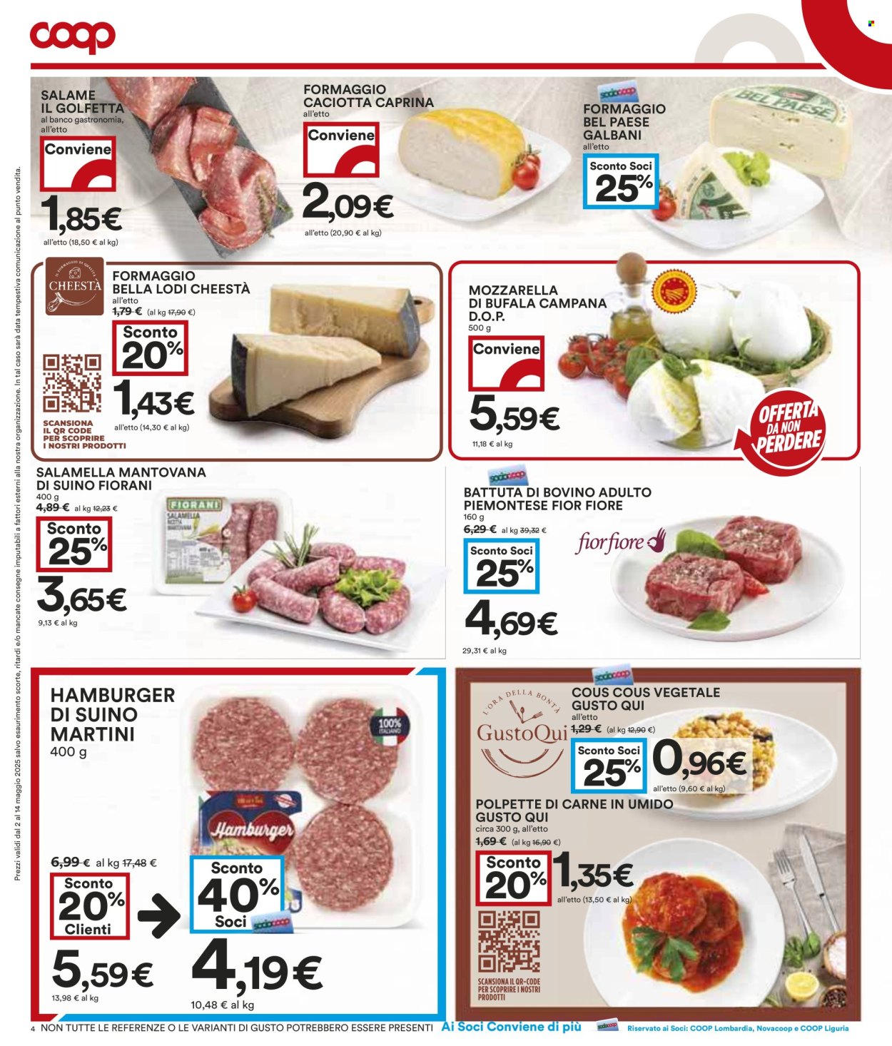 Volantino Coop - 2/5/2025 - 14/5/2025. Pagina 1