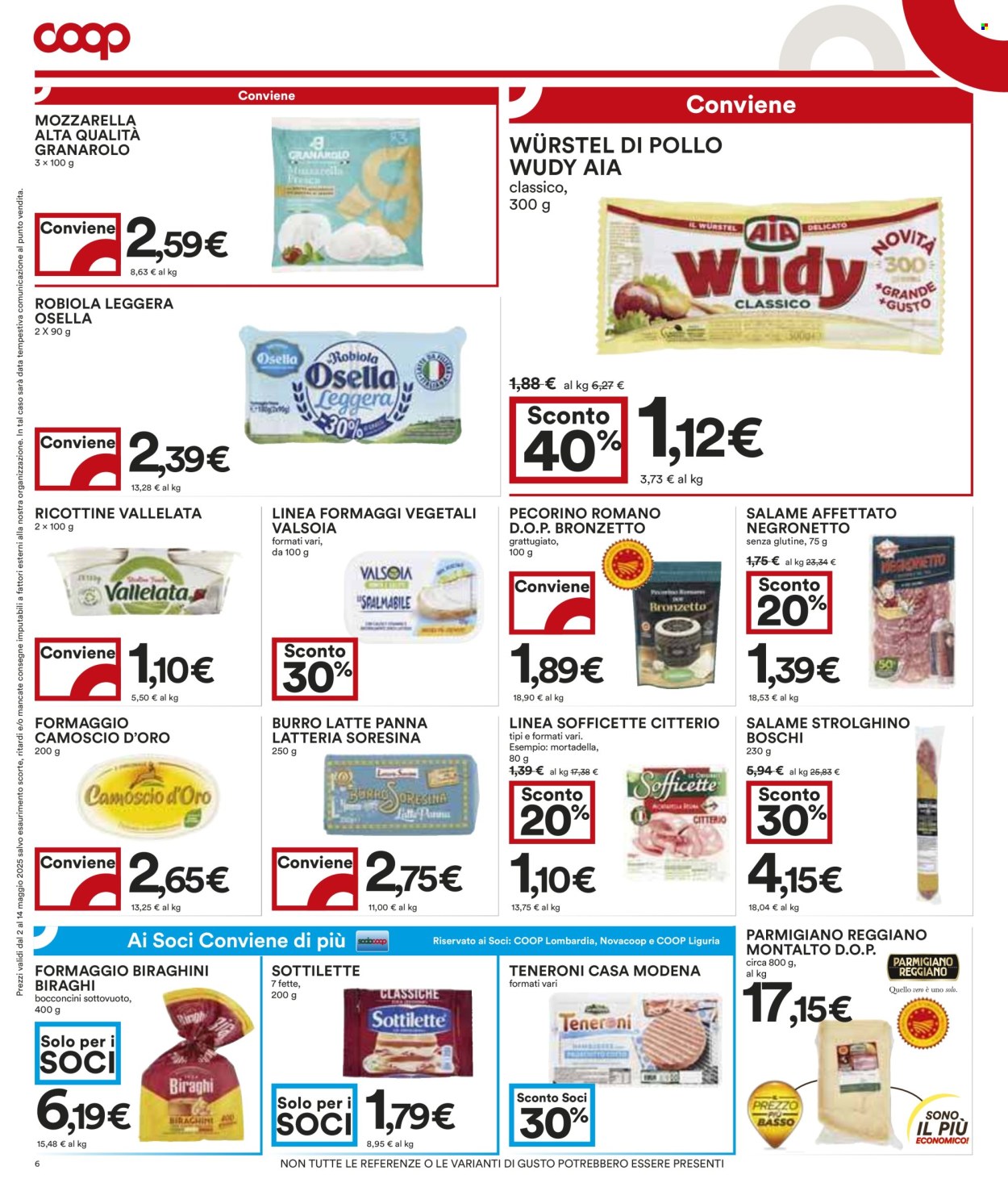 Volantino Coop - 2/5/2025 - 14/5/2025. Pagina 1