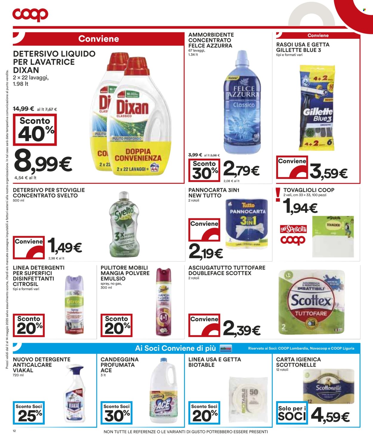 Volantino Coop - 2/5/2025 - 14/5/2025. Pagina 1