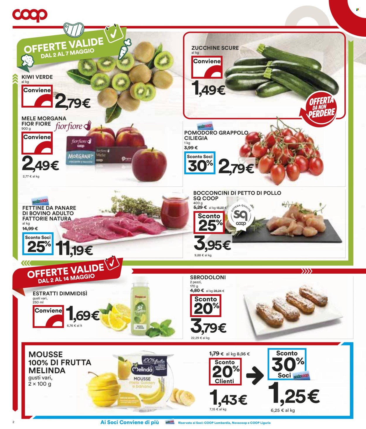 Volantino Coop - 2/5/2025 - 14/5/2025. Pagina 1