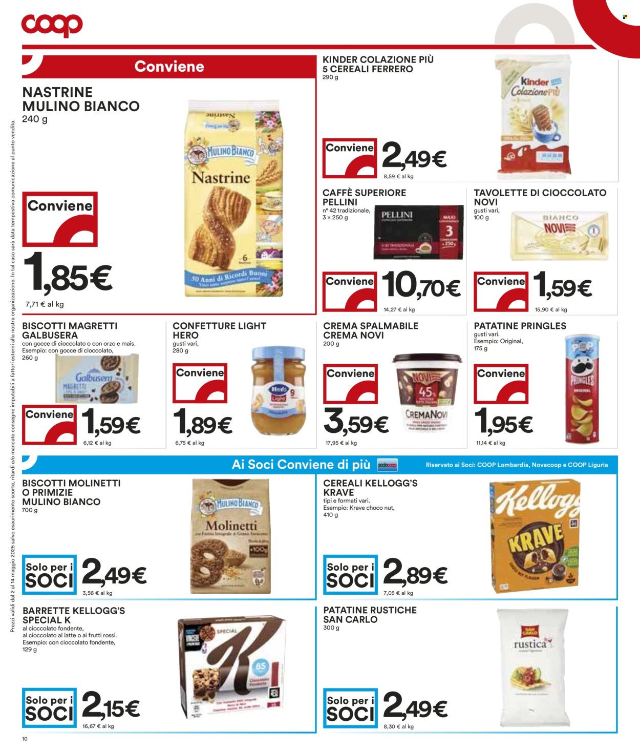 Volantino Coop - 2/5/2025 - 14/5/2025. Pagina 1