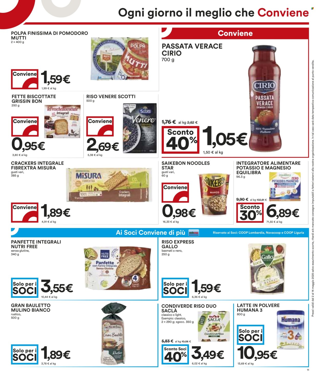 Volantino Coop - 2/5/2025 - 14/5/2025. Pagina 1