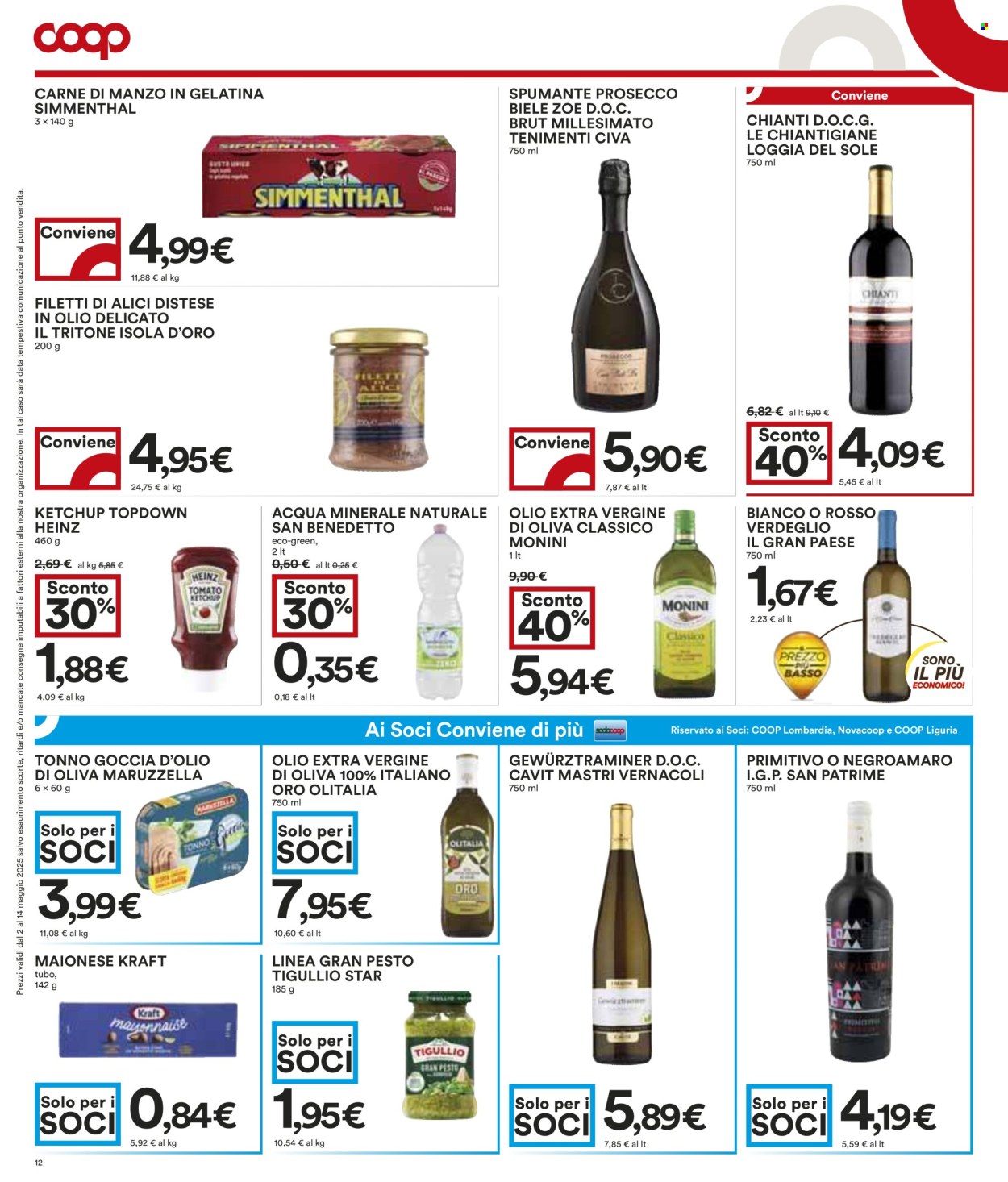 Volantino Coop - 2/5/2025 - 14/5/2025. Pagina 1